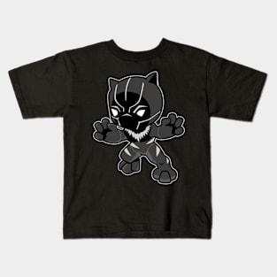 Kawaii Panther Kids T-Shirt